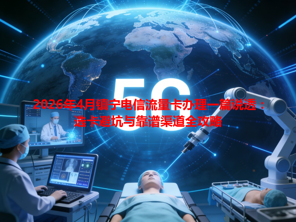 2026年4月镇宁电信流量卡办理一篇说透：选卡避坑与靠谱渠道全攻略