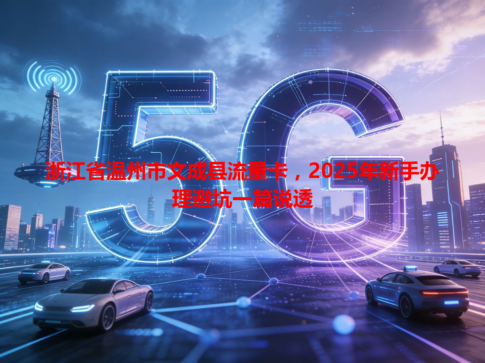 浙江省温州市文成县流量卡，2025年新手办理避坑一篇说透