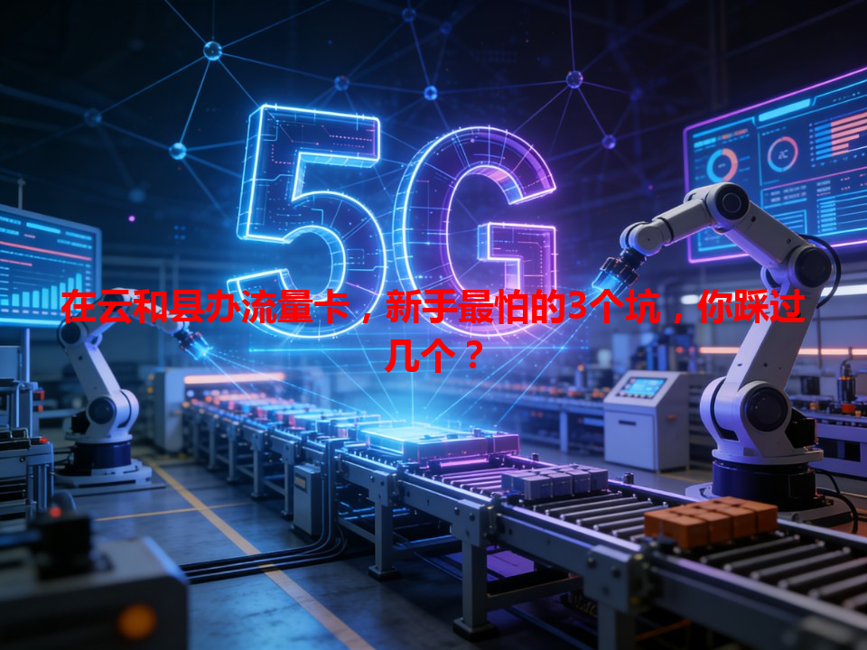 在云和县办流量卡，新手最怕的3个坑，你踩过几个？