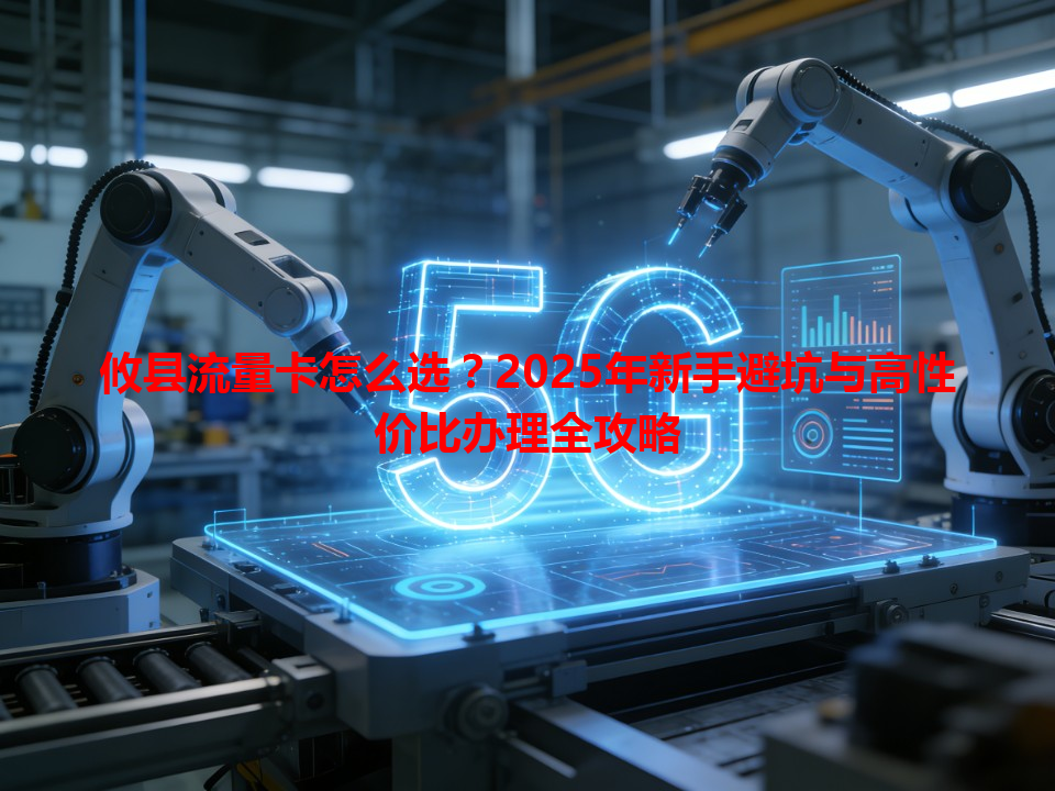 攸县流量卡怎么选？2025年新手避坑与高性价比办理全攻略