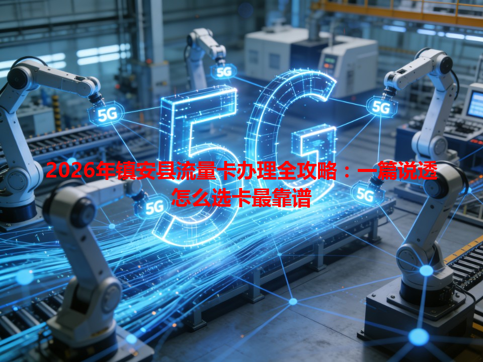 2026年镇安县流量卡办理全攻略：一篇说透怎么选卡最靠谱