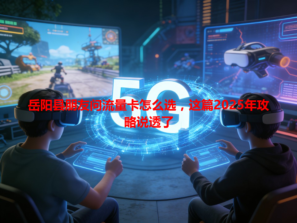 岳阳县朋友问流量卡怎么选，这篇2025年攻略说透了