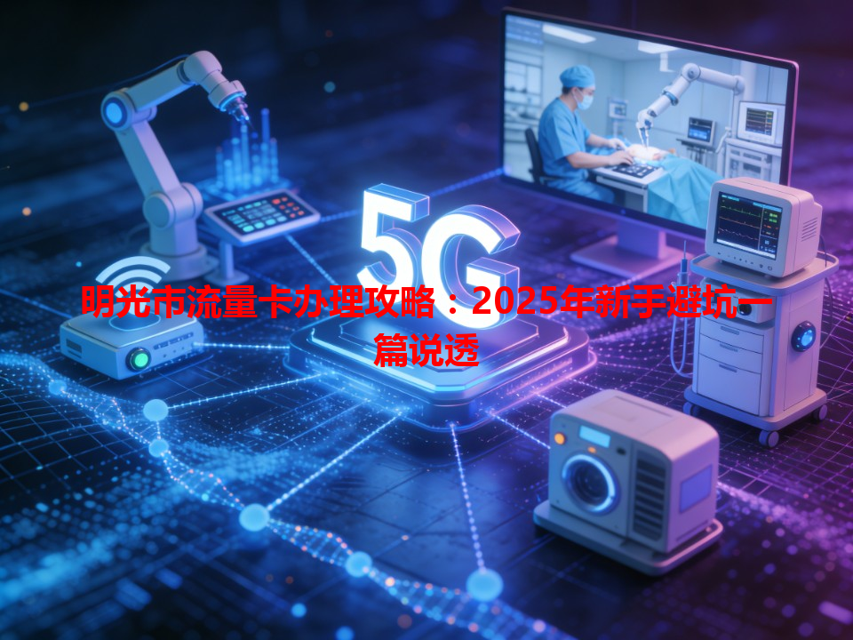 明光市流量卡办理攻略：2025年新手避坑一篇说透