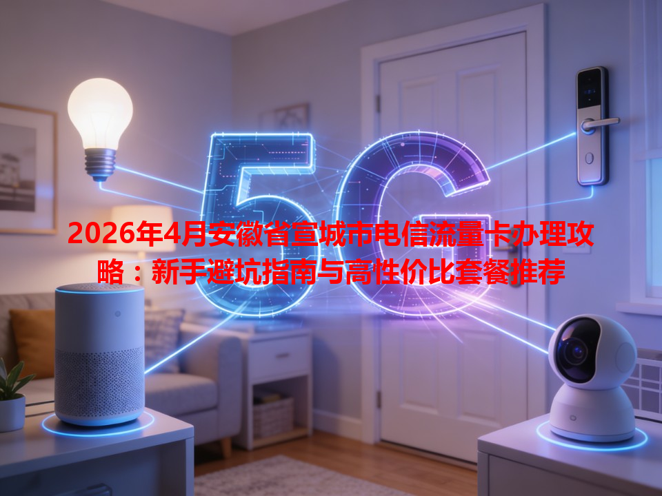 2026年4月安徽省宣城市电信流量卡办理攻略：新手避坑指南与高性价比套餐推荐