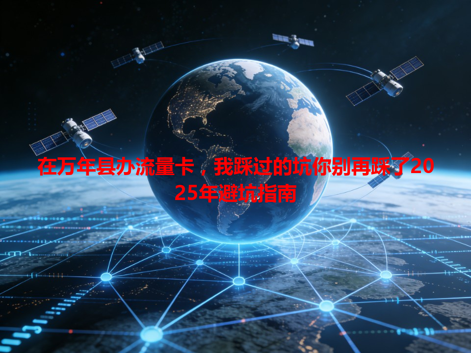 在万年县办流量卡，我踩过的坑你别再踩了2025年避坑指南
