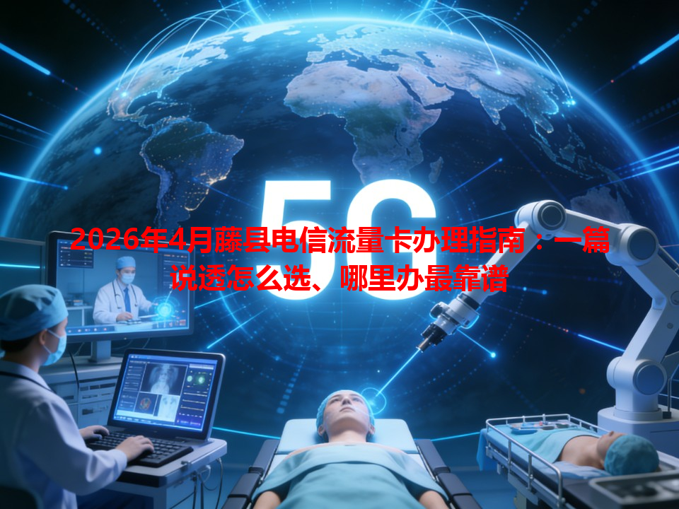2026年4月藤县电信流量卡办理指南：一篇说透怎么选、哪里办最靠谱