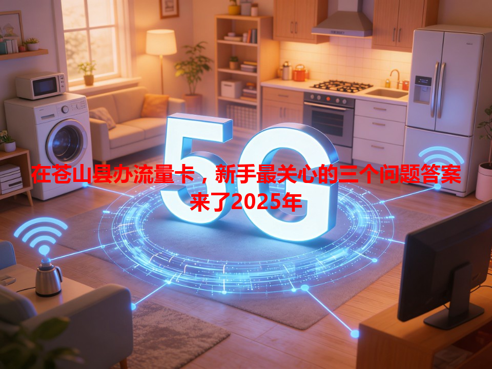 在苍山县办流量卡，新手最关心的三个问题答案来了2025年