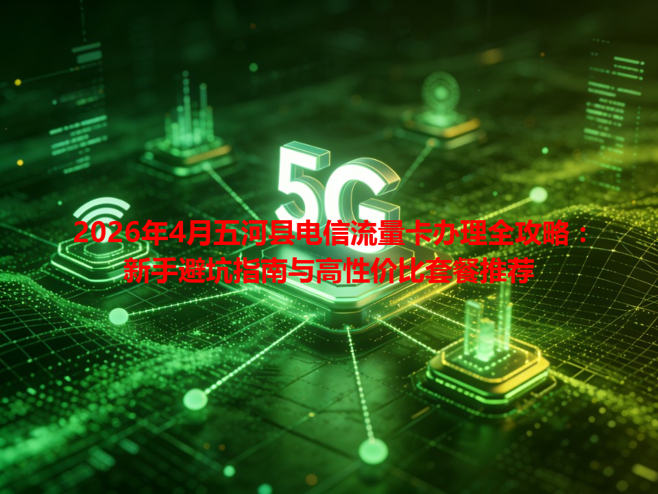 2026年4月五河县电信流量卡办理全攻略：新手避坑指南与高性价比套餐推荐