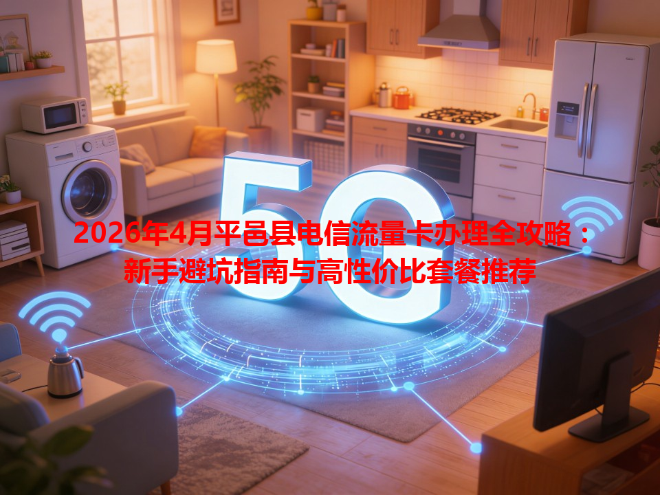 2026年4月平邑县电信流量卡办理全攻略：新手避坑指南与高性价比套餐推荐