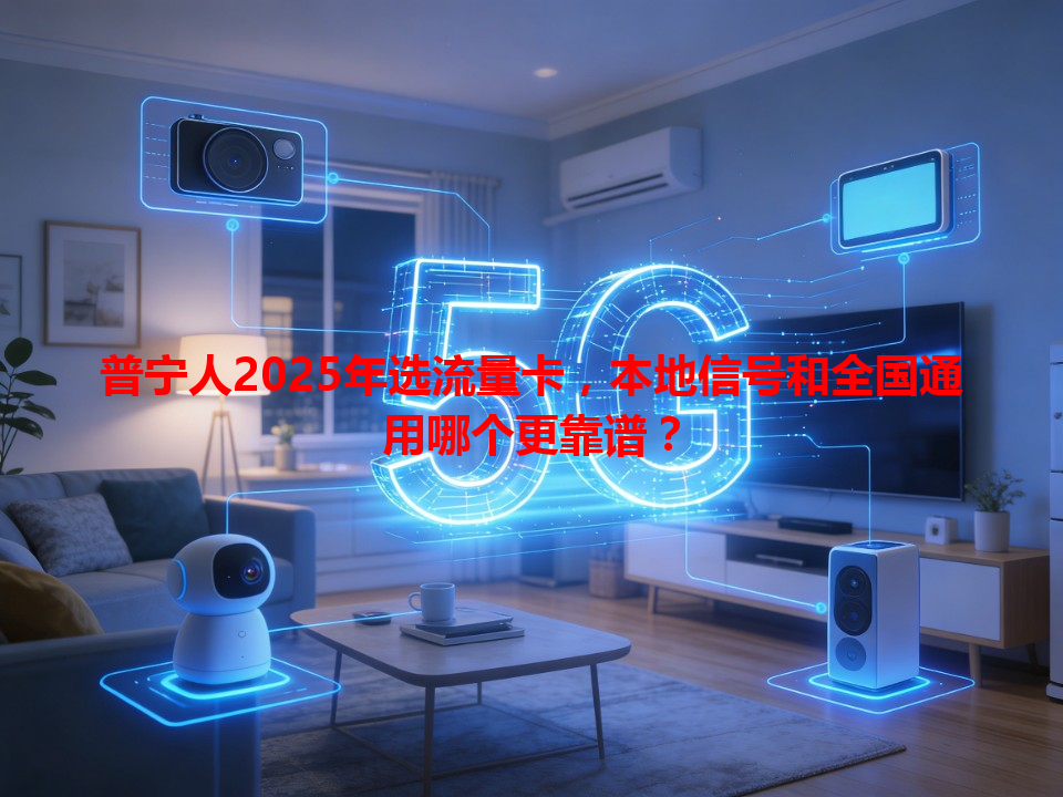 普宁人2025年选流量卡，本地信号和全国通用哪个更靠谱？