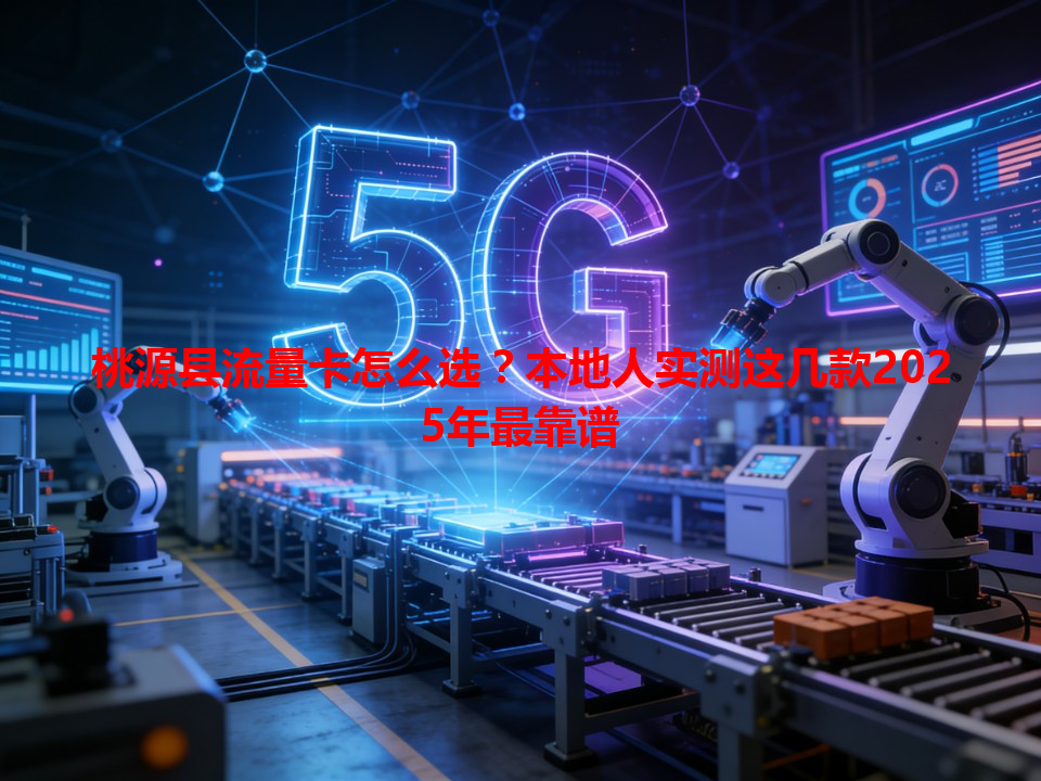 桃源县流量卡怎么选？本地人实测这几款2025年最靠谱