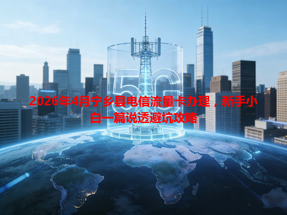2026年4月宁乡县电信流量卡办理，新手小白一篇说透避坑攻略