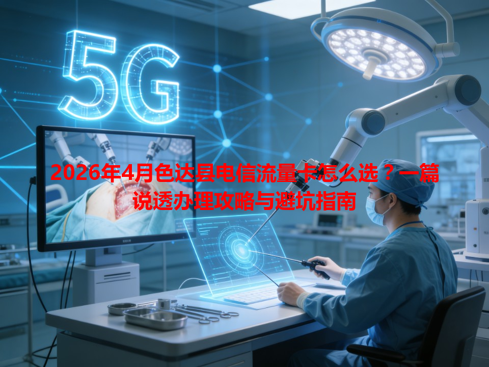 2026年4月色达县电信流量卡怎么选？一篇说透办理攻略与避坑指南