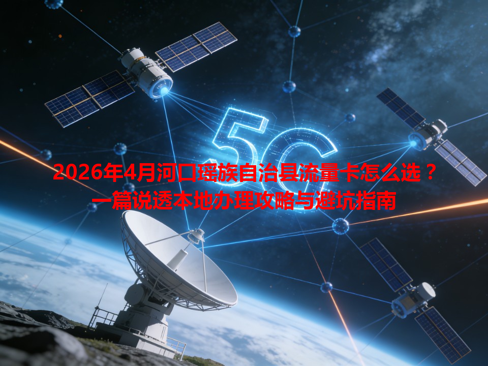 2026年4月河口瑶族自治县流量卡怎么选？一篇说透本地办理攻略与避坑指南
