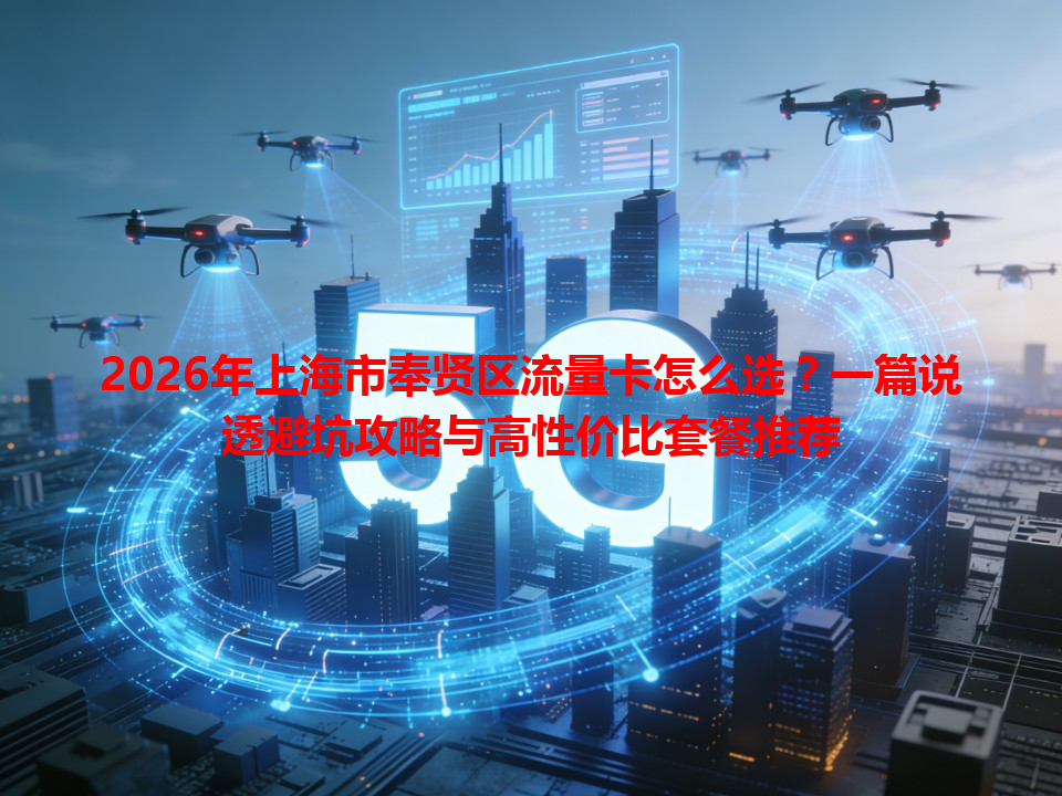2026年上海市奉贤区流量卡怎么选？一篇说透避坑攻略与高性价比套餐推荐