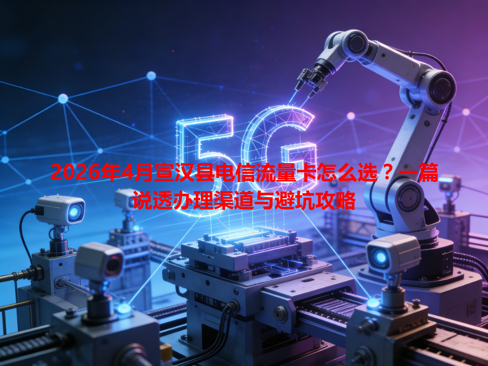 2026年4月宣汉县电信流量卡怎么选？一篇说透办理渠道与避坑攻略