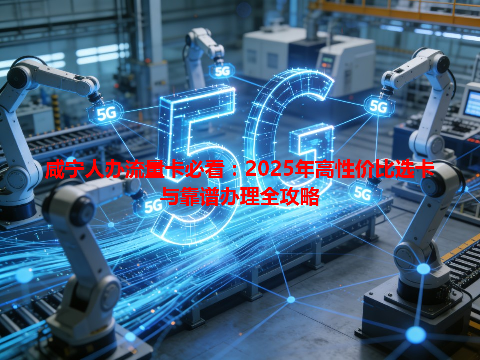 咸宁人办流量卡必看：2025年高性价比选卡与靠谱办理全攻略