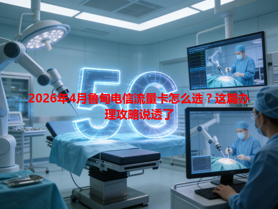 2026年4月鲁甸电信流量卡怎么选？这篇办理攻略说透了