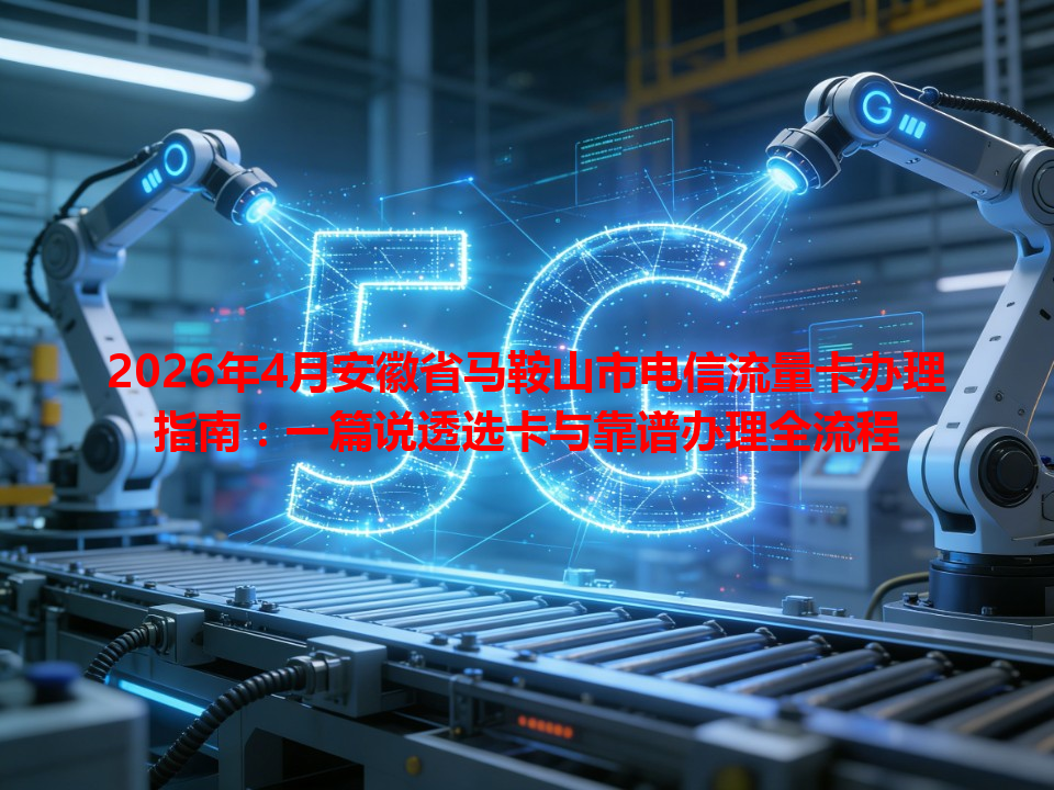 2026年4月安徽省马鞍山市电信流量卡办理指南：一篇说透选卡与靠谱办理全流程