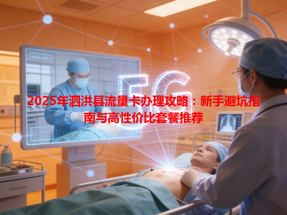 2025年泗洪县流量卡办理攻略：新手避坑指南与高性价比套餐推荐