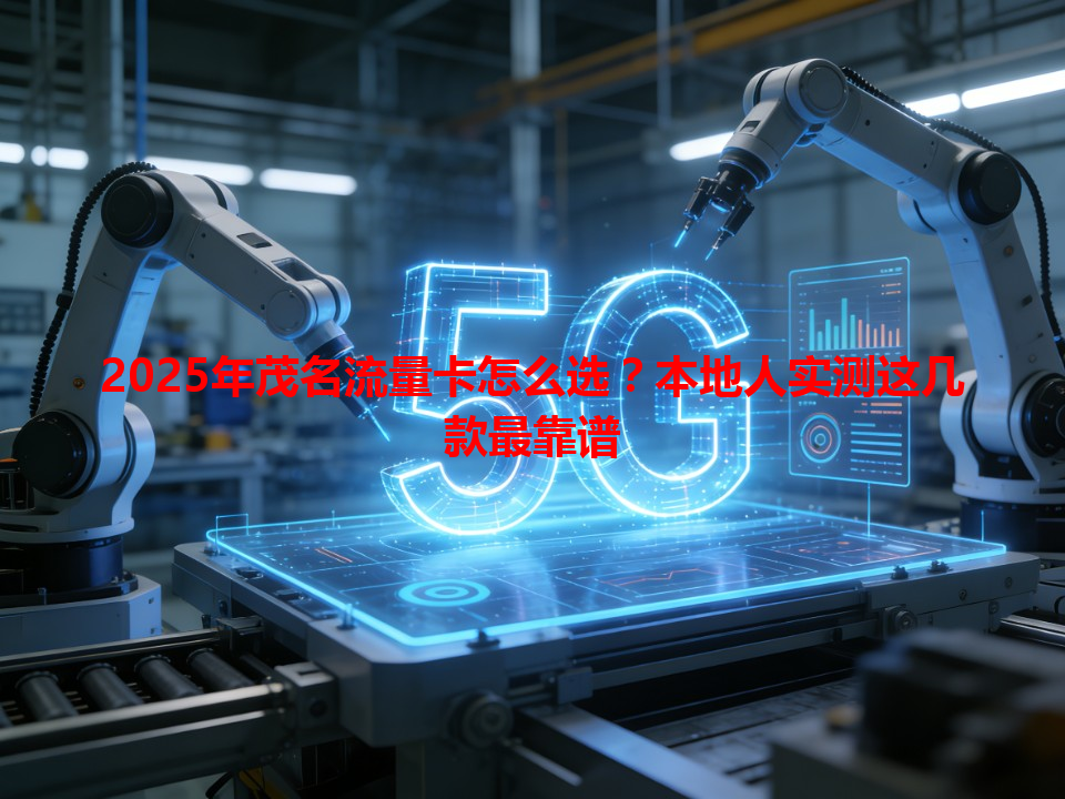 2025年茂名流量卡怎么选？本地人实测这几款最靠谱