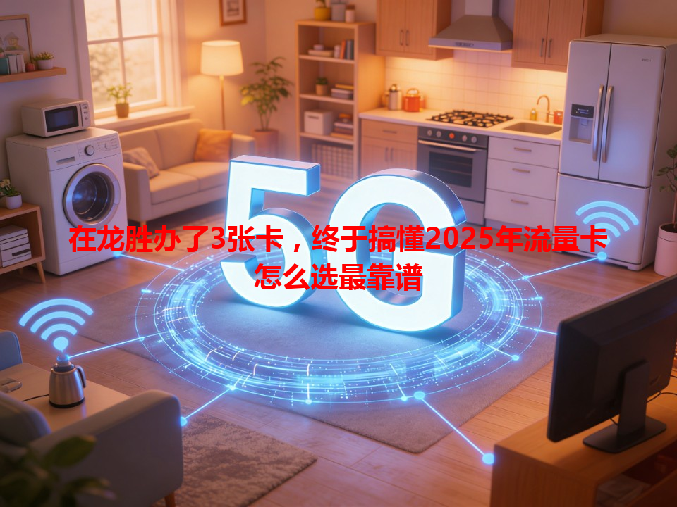 在龙胜办了3张卡，终于搞懂2025年流量卡怎么选最靠谱