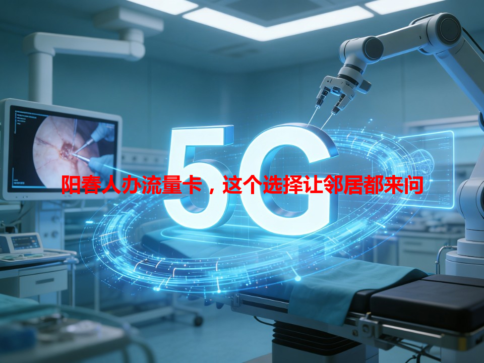 阳春人办流量卡，这个选择让邻居都来问