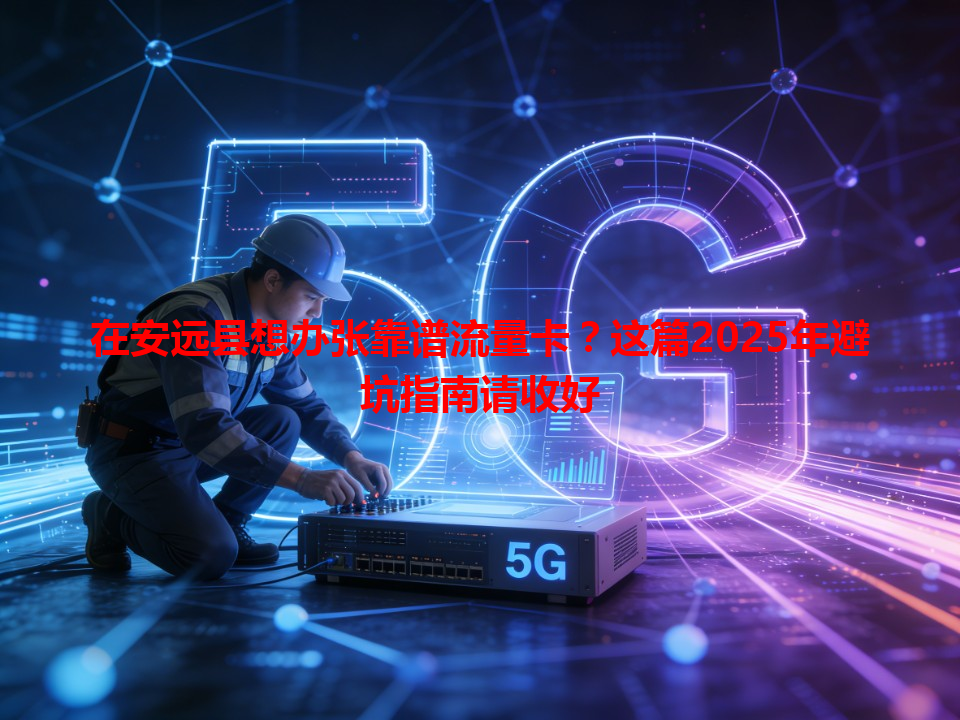 在安远县想办张靠谱流量卡？这篇2025年避坑指南请收好