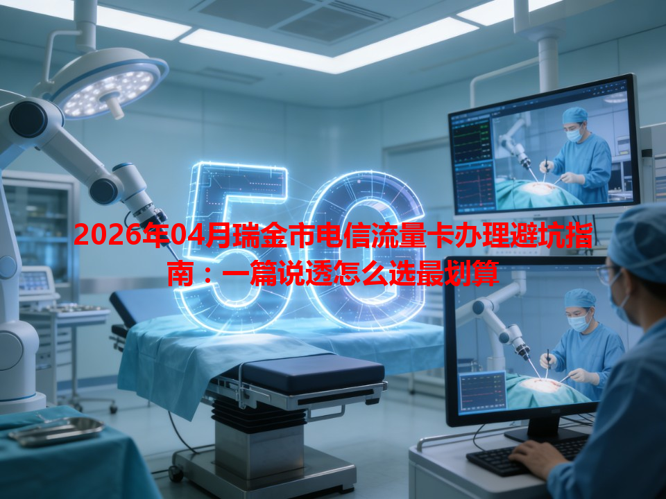 2026年04月瑞金市电信流量卡办理避坑指南：一篇说透怎么选最划算