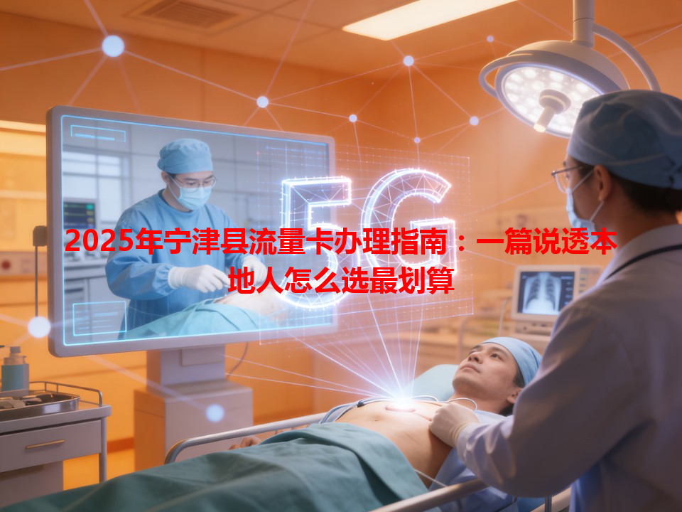 2025年宁津县流量卡办理指南：一篇说透本地人怎么选最划算