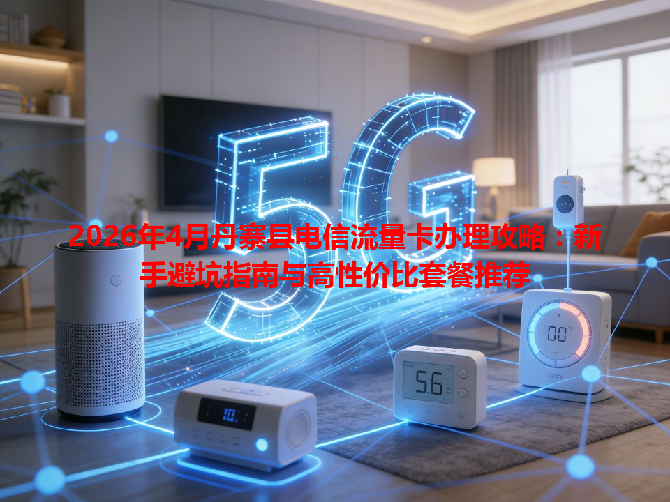 2026年4月丹寨县电信流量卡办理攻略：新手避坑指南与高性价比套餐推荐