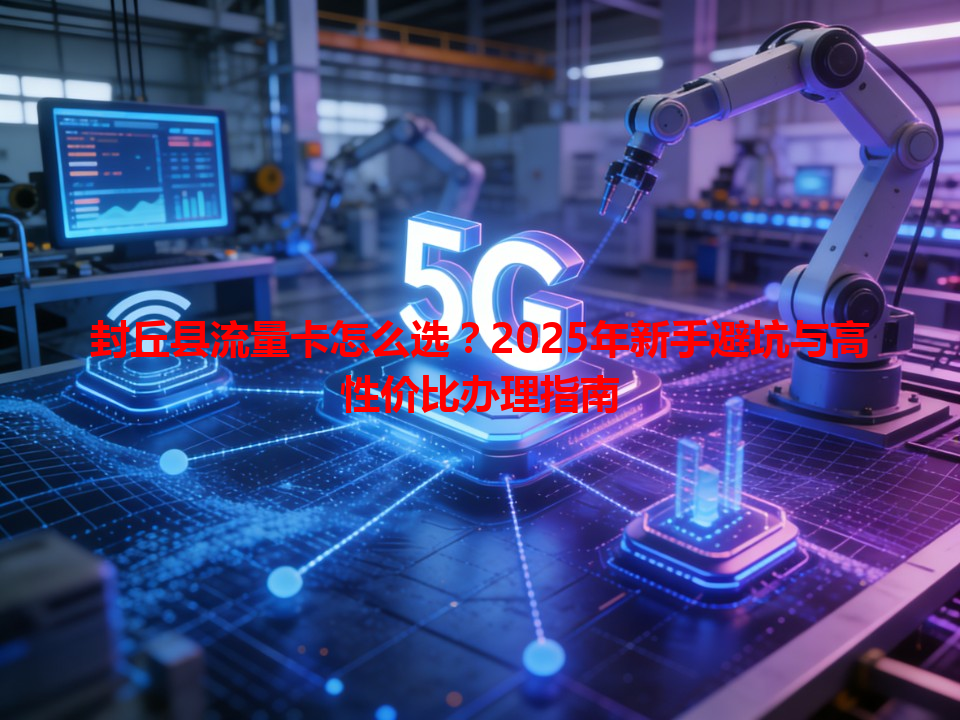 封丘县流量卡怎么选？2025年新手避坑与高性价比办理指南