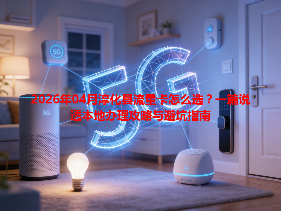 2026年04月淳化县流量卡怎么选？一篇说透本地办理攻略与避坑指南