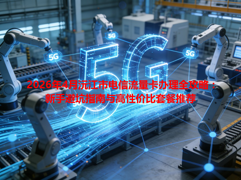 2026年4月沅江市电信流量卡办理全攻略：新手避坑指南与高性价比套餐推荐
