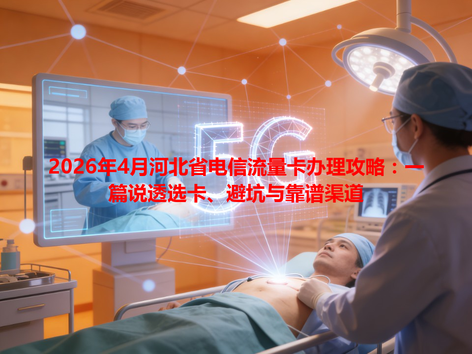2026年4月河北省电信流量卡办理攻略：一篇说透选卡、避坑与靠谱渠道