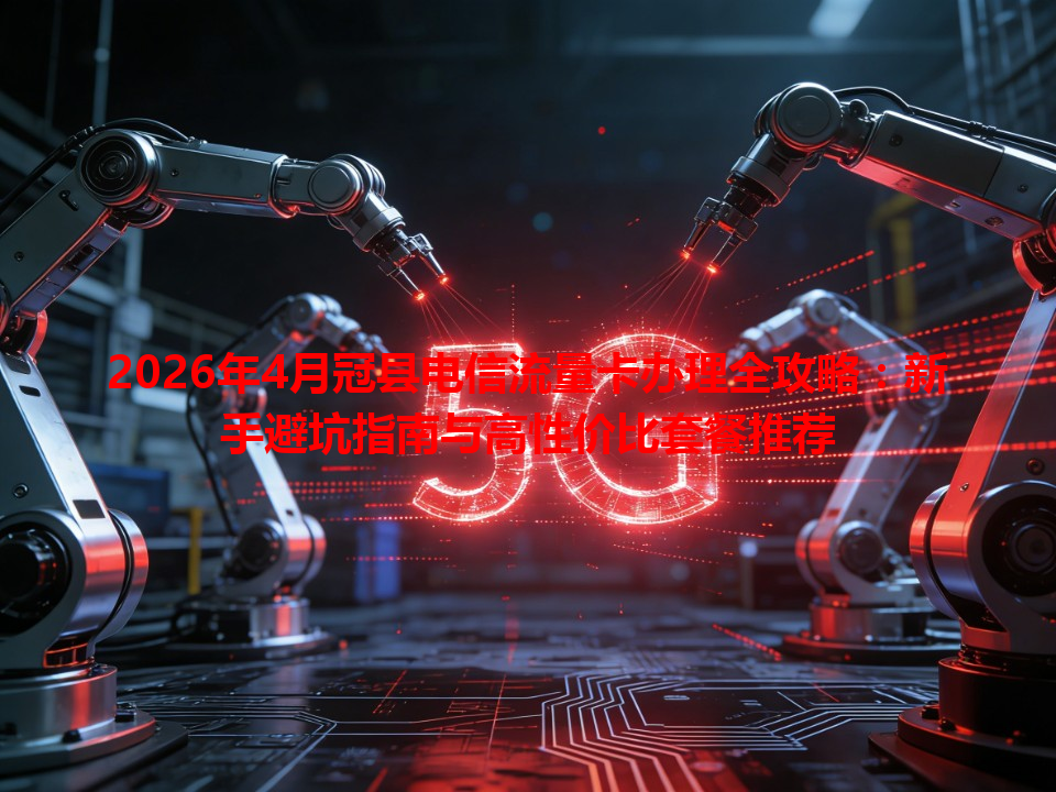 2026年4月冠县电信流量卡办理全攻略：新手避坑指南与高性价比套餐推荐