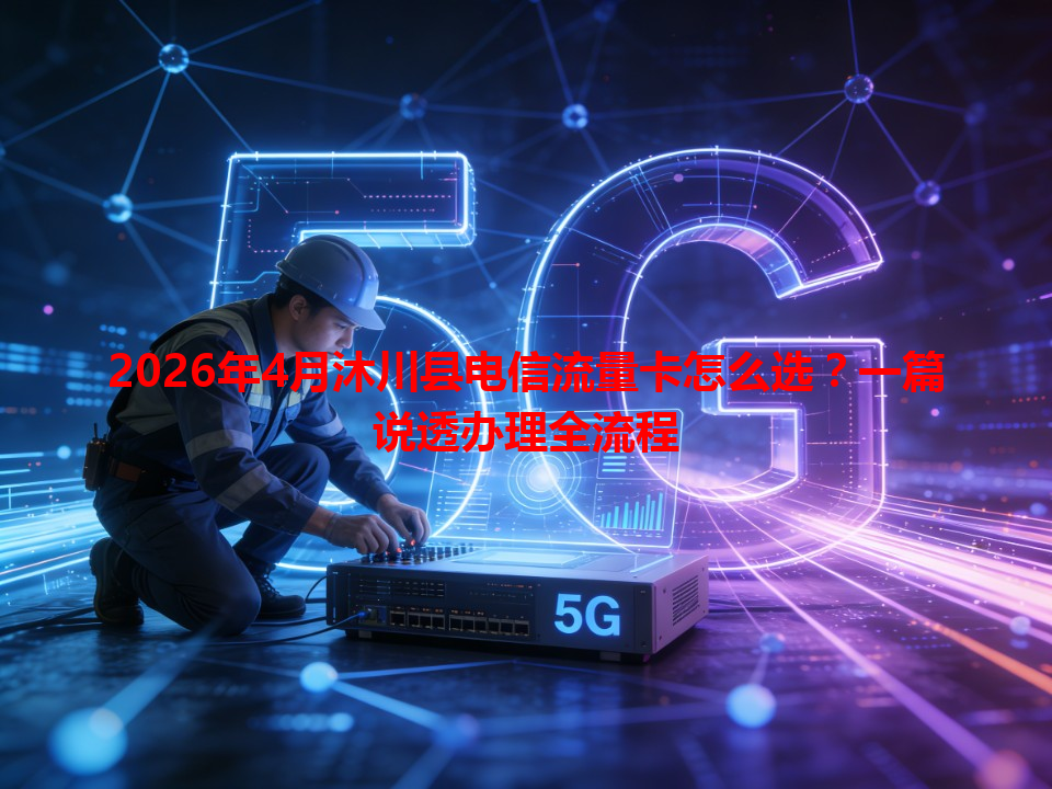 2026年4月沐川县电信流量卡怎么选？一篇说透办理全流程