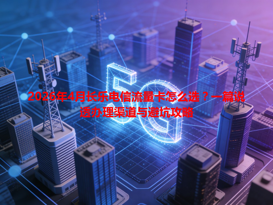 2026年4月长乐电信流量卡怎么选？一篇说透办理渠道与避坑攻略