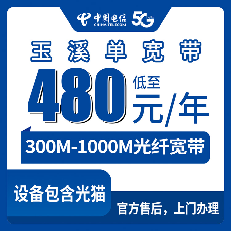 2026年8月中旬云南玉溪易门县电信宽带包年多少钱？300M和1000M单宽带套餐详细测评