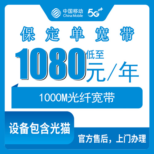 2026年10月下旬河北省保定雄县移动单宽带1080包年1000M怎么办？本地师傅上门安装流程和踩坑记录