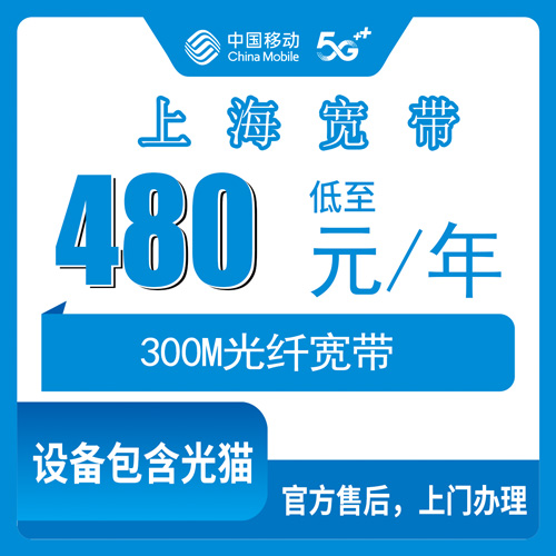 2026年10月下旬上海市长宁区移动融合宽带480元一年300M怎么装？本地师傅上门流程和踩坑记录